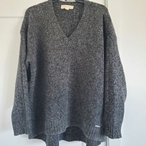 Michael Kors Hi-Lo Charcoal Sweater